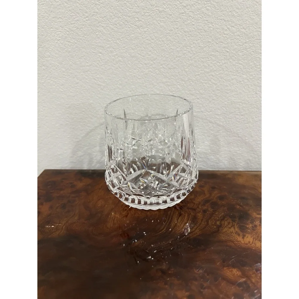 Waterford Lismore Crystal Roly Poly Old Fashioned Whiskey Glass 3.25